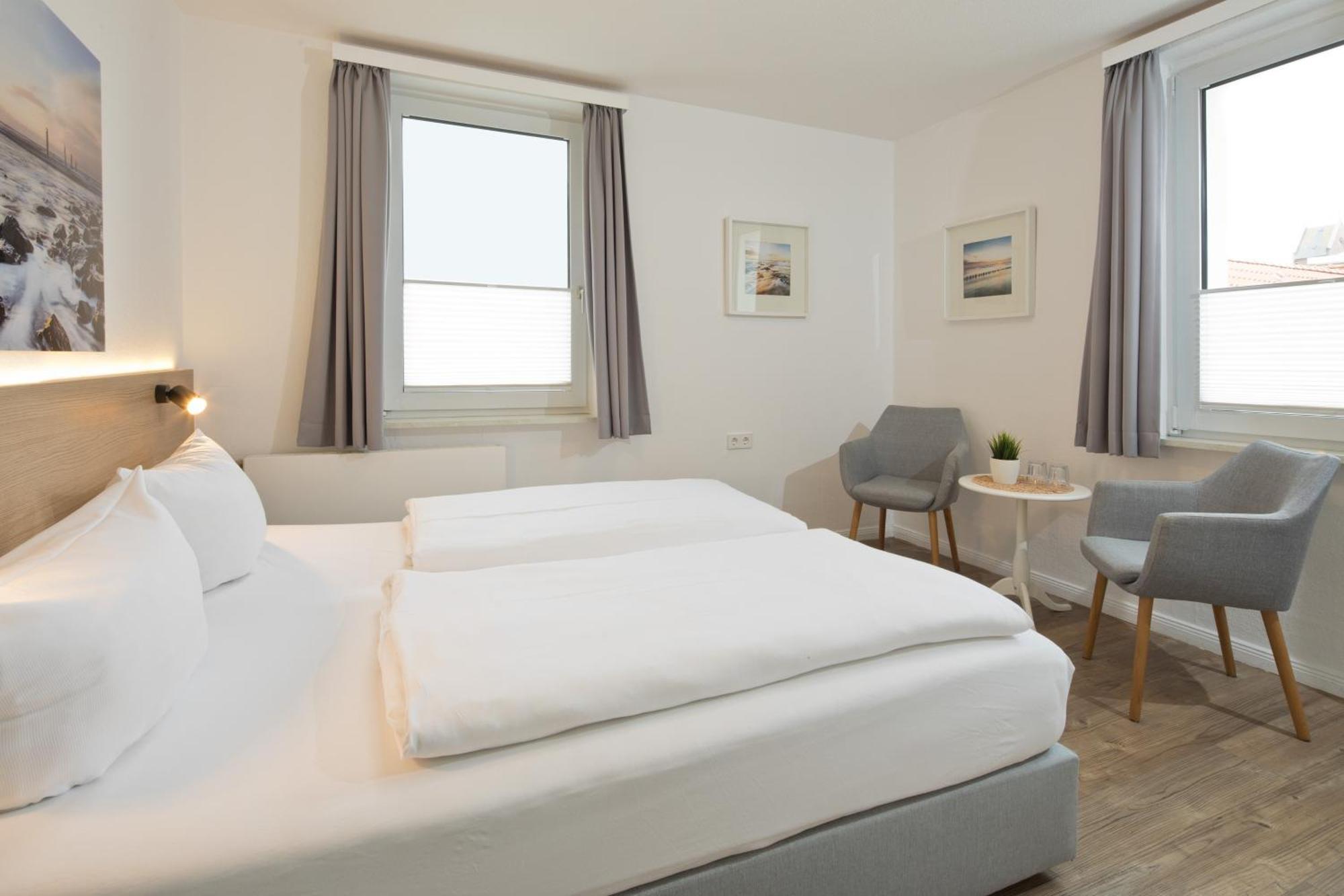 Haus Menno Janssen - Doppelzimmer Norderney Exteriér fotografie