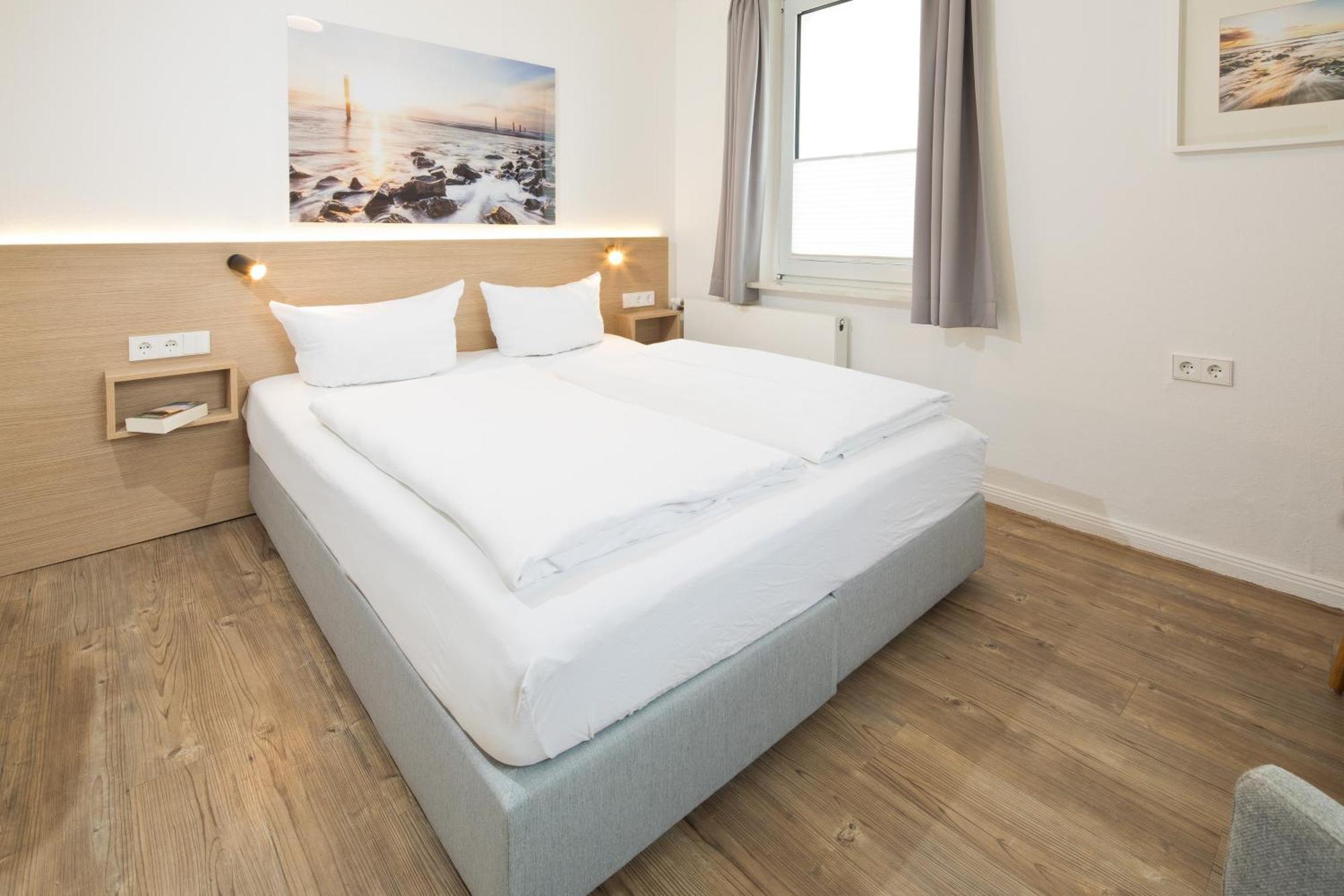 Haus Menno Janssen - Doppelzimmer Norderney Exteriér fotografie