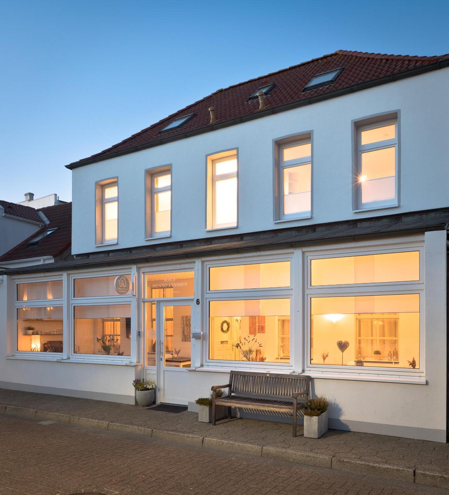 Haus Menno Janssen - Doppelzimmer Norderney Exteriér fotografie